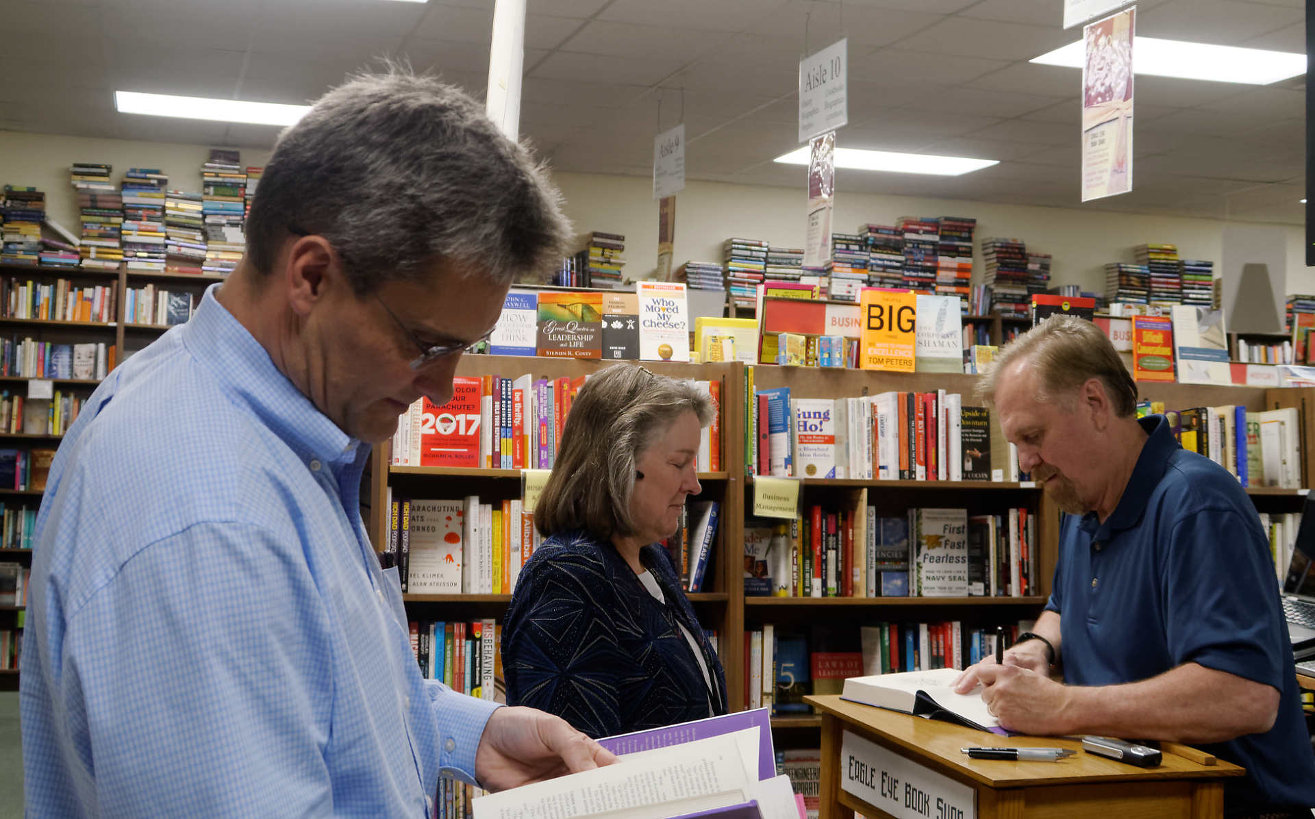 Seventh Sun book signing